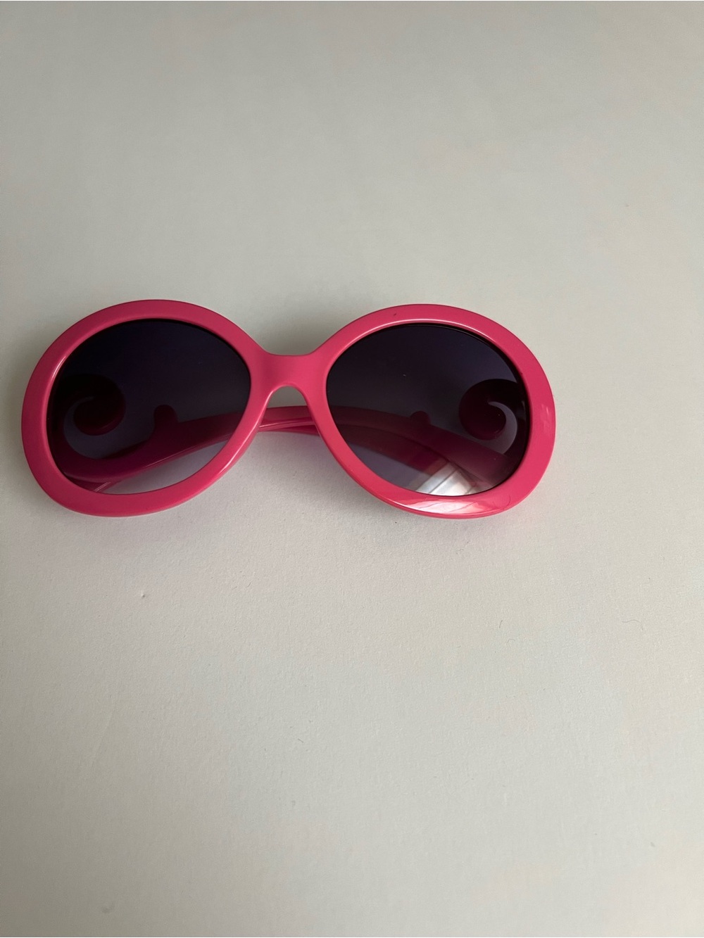Pink Round Fashion Sunglasses